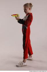 DENISA PILOT STANDING POSE WITH GUN 3